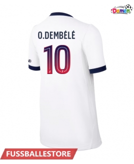 Günstige Paris Saint-Germain Ousmane Dembele #10 Auswärtstrikot Damen 2026-27 Kurzarm
